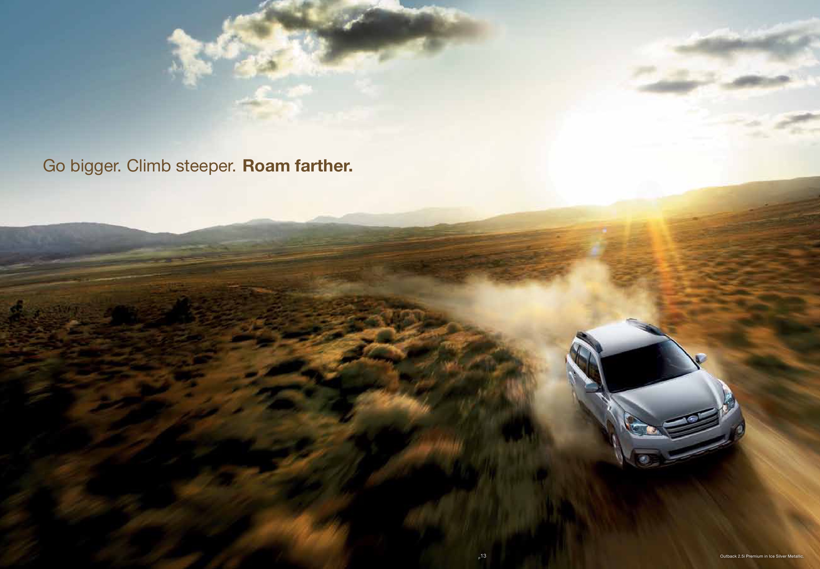 2013 Subaru Outback Brochure Page 12